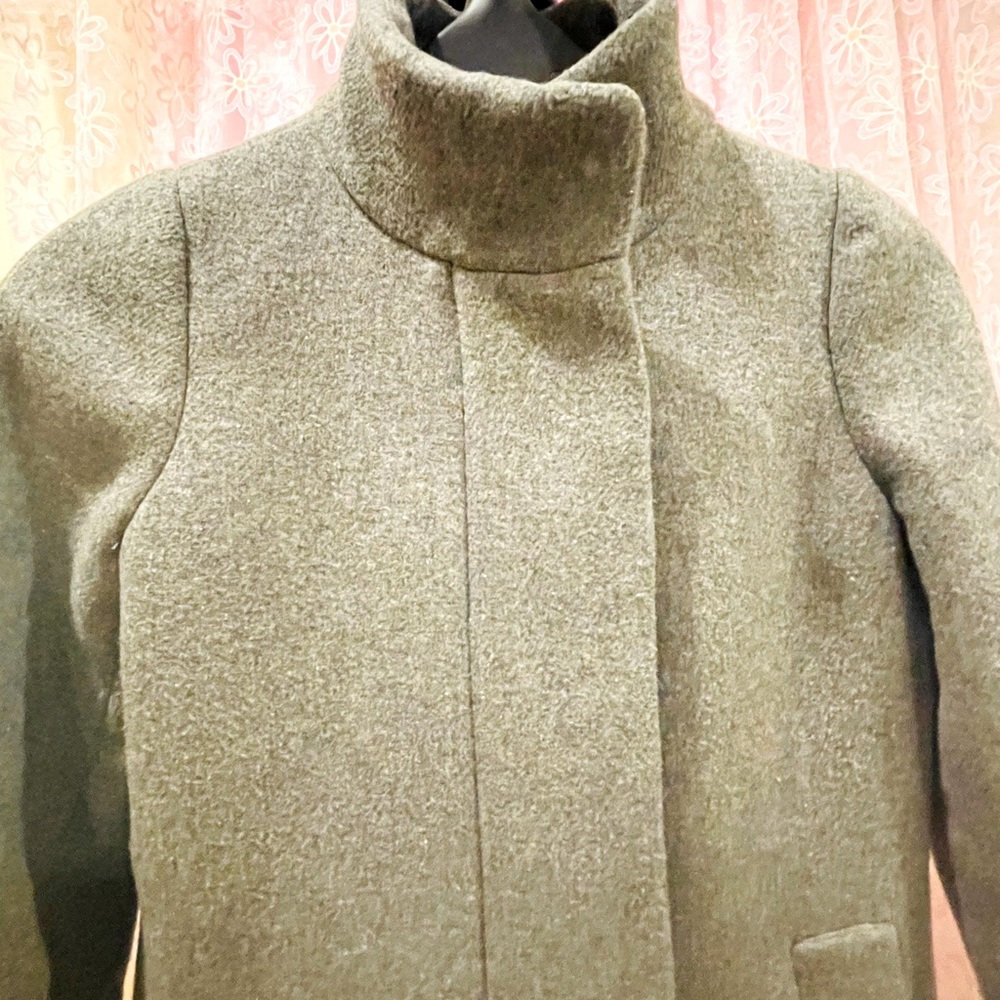 Almost brand new J Crew wool coat.